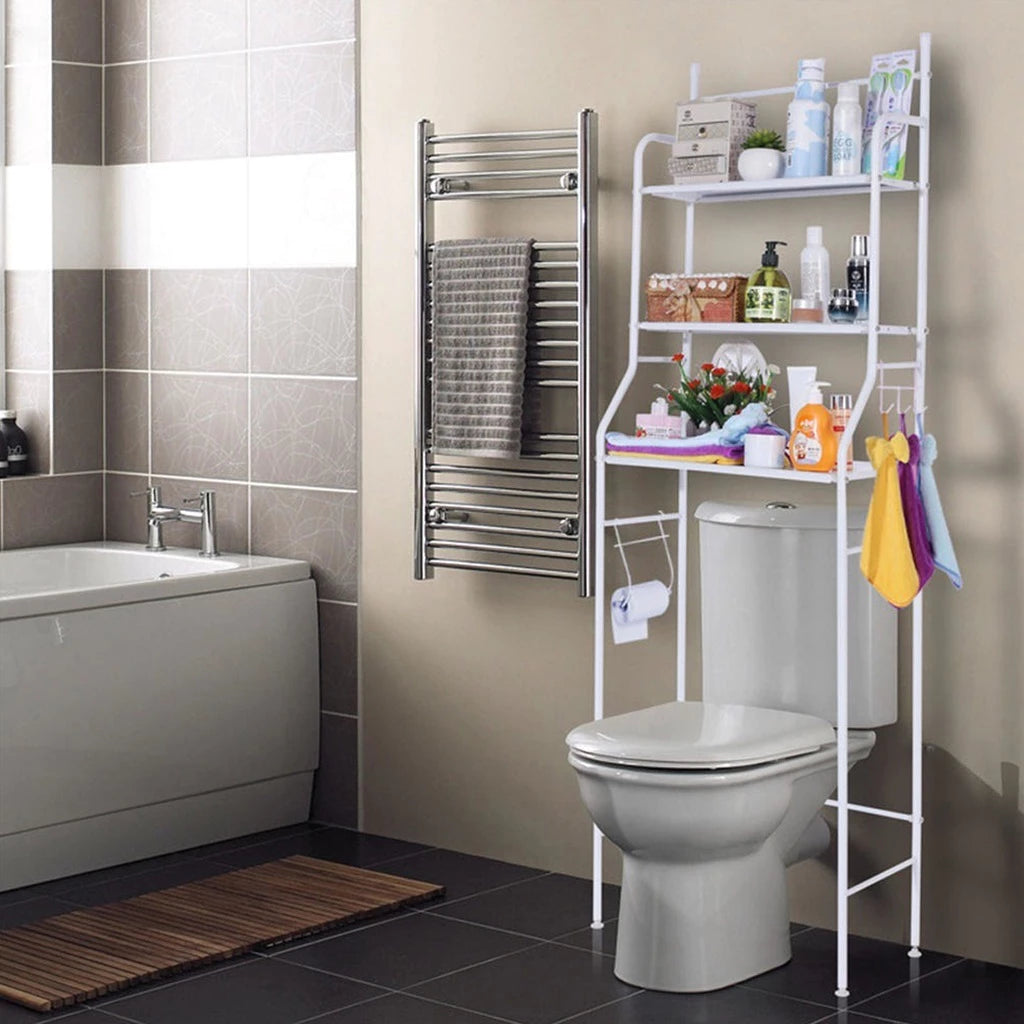 Estante Organizador de 3 Niveles para Lavadora o Baño