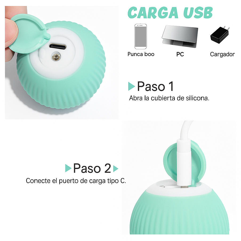 🐾 Pelota Automatica Para Gatos 🐾