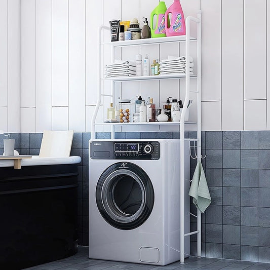 Estante Organizador de 3 Niveles para Lavadora o Baño